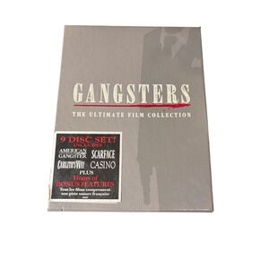 Gangsters The Ultimate Film Collection 9 Disc DVD Set Scarface Casino Universal